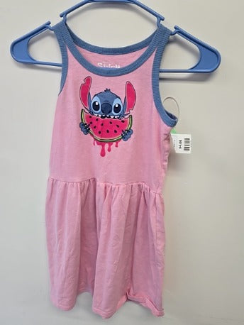 Pink/Blue Stitch Dress, 7 G