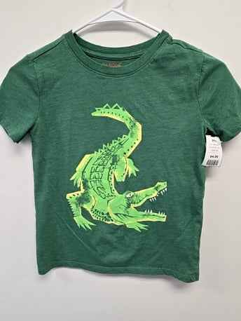 Green Alligator Cat & Jack Shirt, 6 B