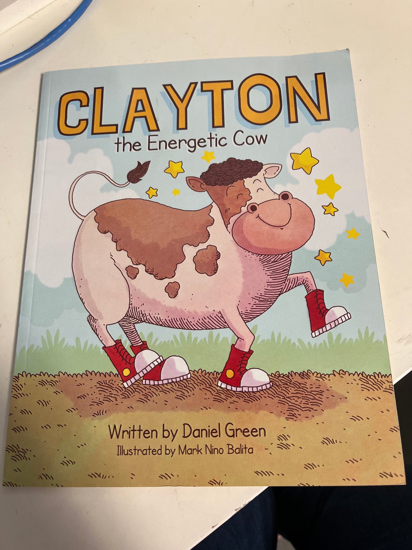 Clayton The Energetic Cow Book