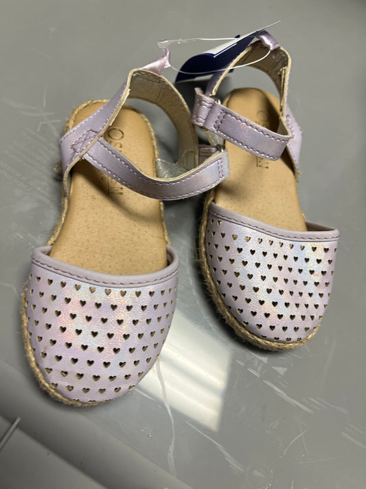 purple OshKosh Heart Shoes, 6 G