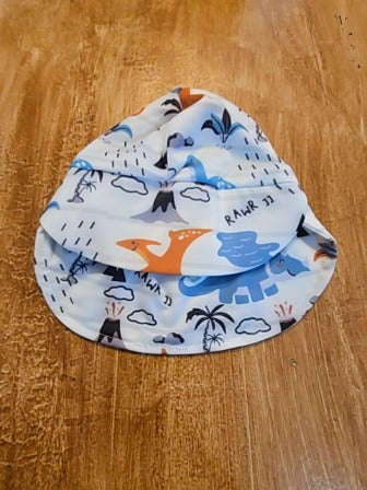 White  Dinosaur 2 piece swim set, 12M B
