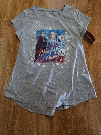 Grey Frozen Justice Shirt, 8 G