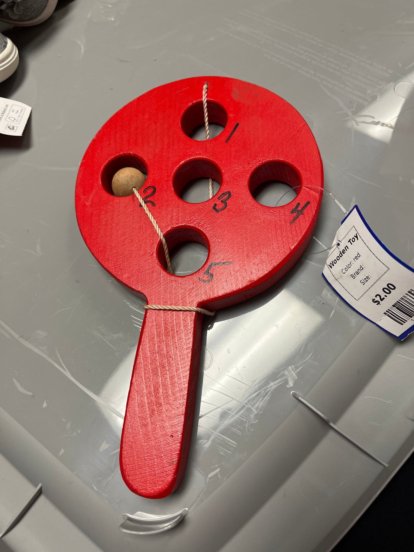 red  Wooden Toy