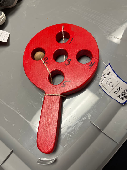 red  Wooden Toy