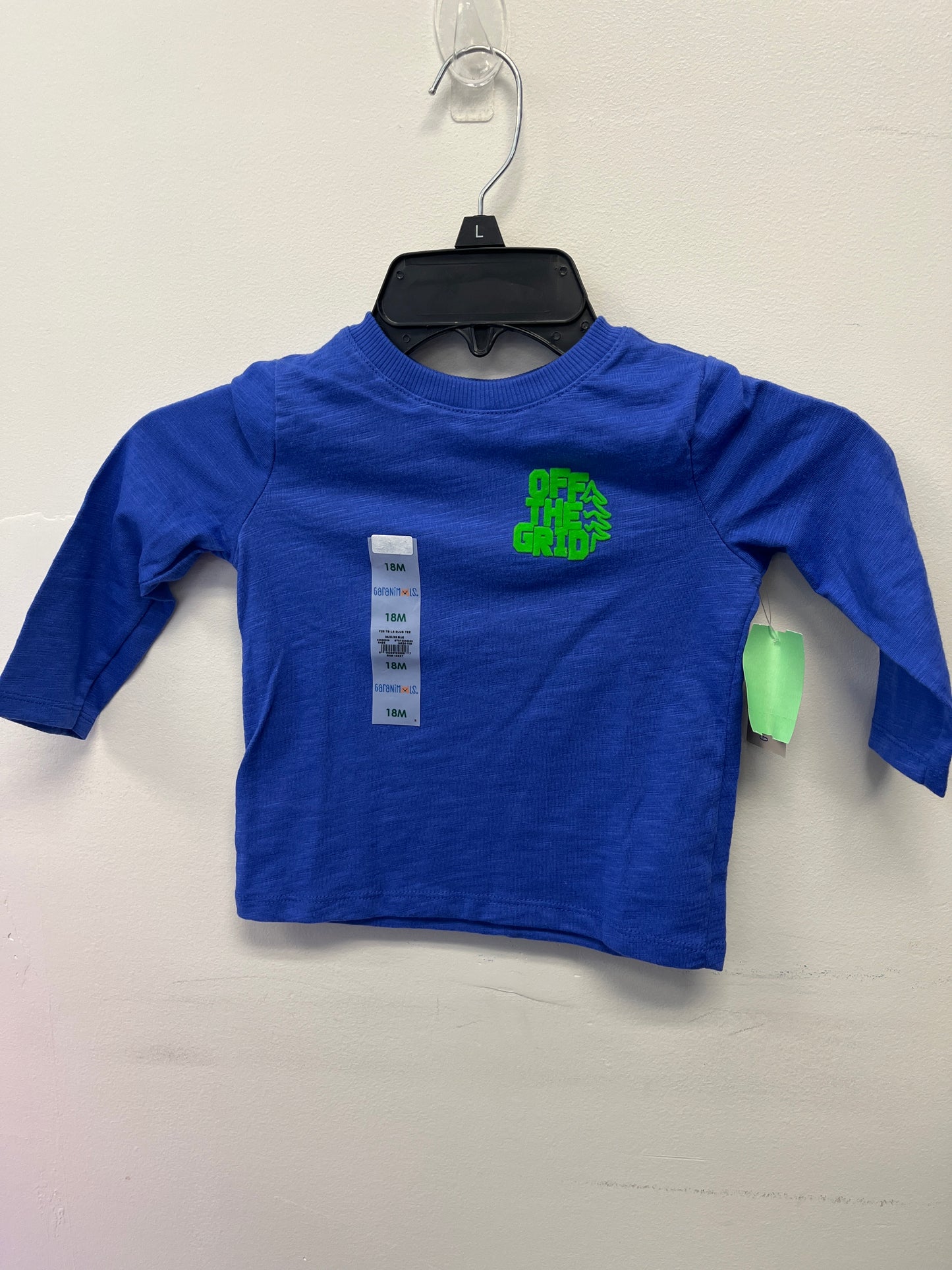 Blue Garanimals Long Sleeve  Off the Grid Shirt, 18M B