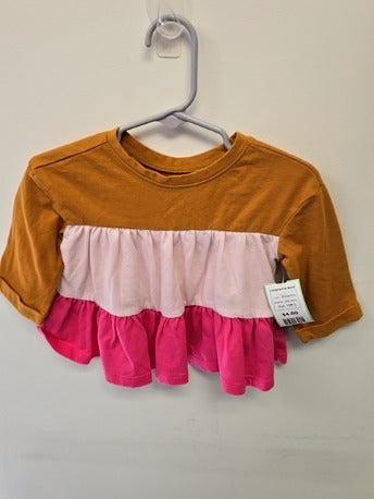 Yellow/Pink Old Navy Longsleeve Shirt, 12M  G