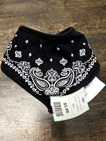 Black Bandana Hipsterkid Bib