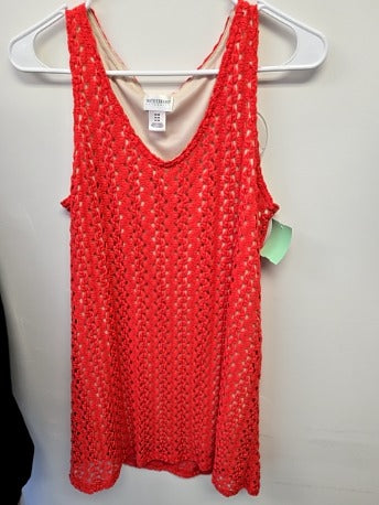 Pink Motherhood Maternity Tank Top, Medium