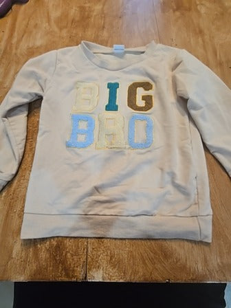 Tan  Big bro sweater, 5T B