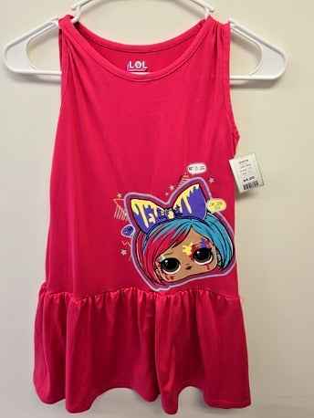 Pink LOL Dress, 7 G
