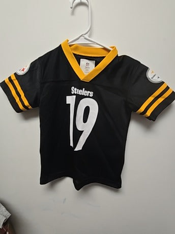 Black/gold Team apparel Steelers jersey, 4T B