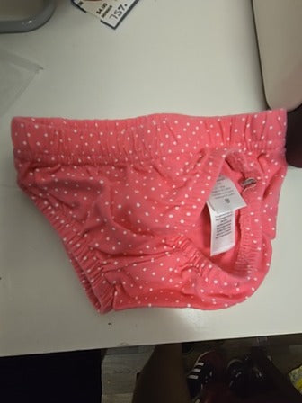 Pink Child of mine Flower/heart 2 piece outfit, NB G