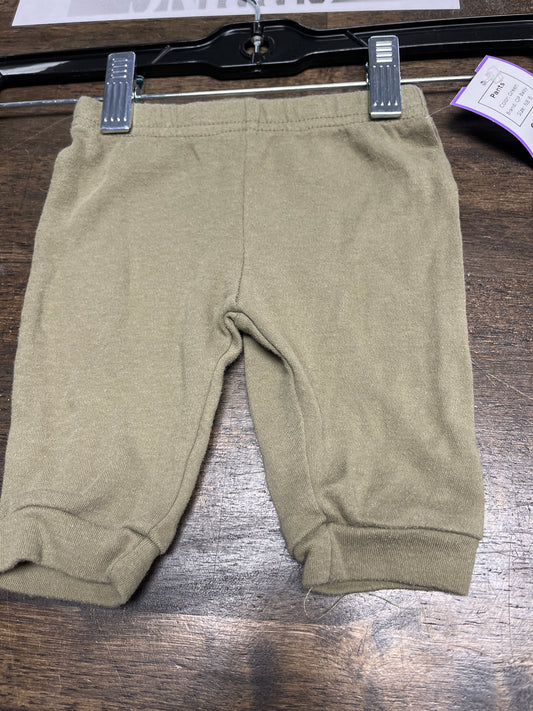 Green CJP Baby Pants, NB B