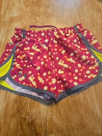 Pink/green/grey Nike Shorts, 8 G
