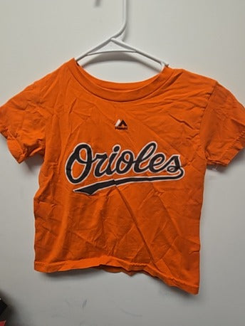 Orange Majestic Orioles shirt, 4T B