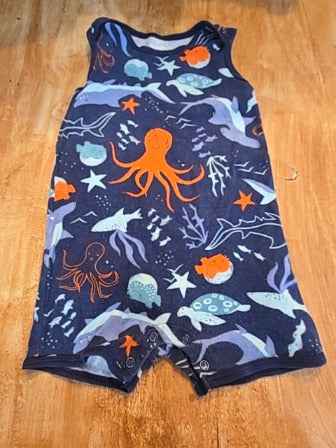 Blue Carters Sea one piece, 18M B