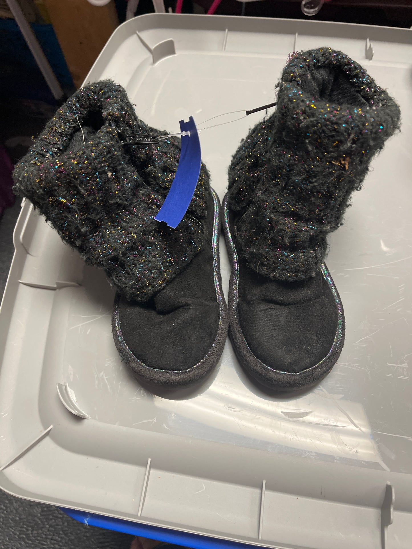 Black Kohls Fashion Boots, 7 G