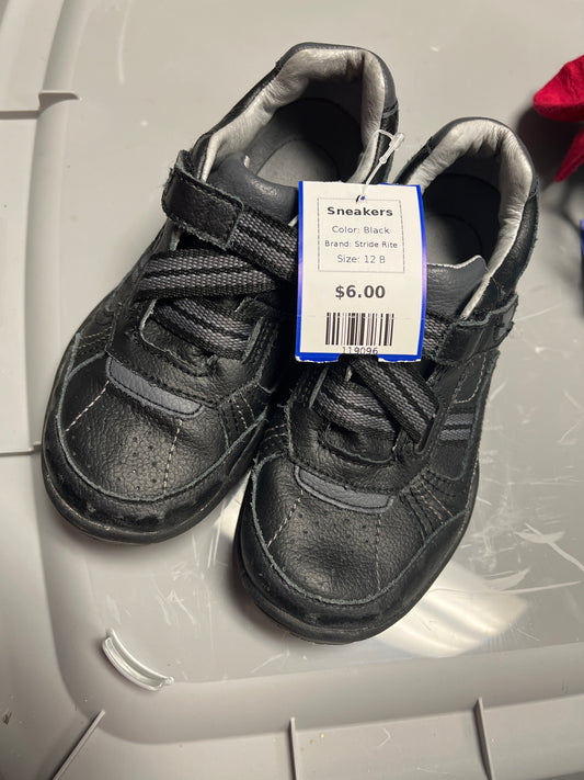 Black Stride Rite Sneakers, 12 B