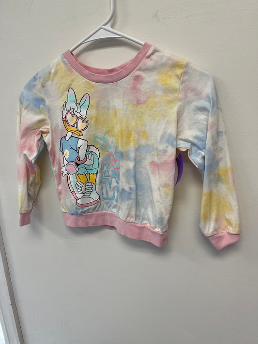 multi Disney Long Sleeve Daisey Duck Shirt 5-6, 5T G