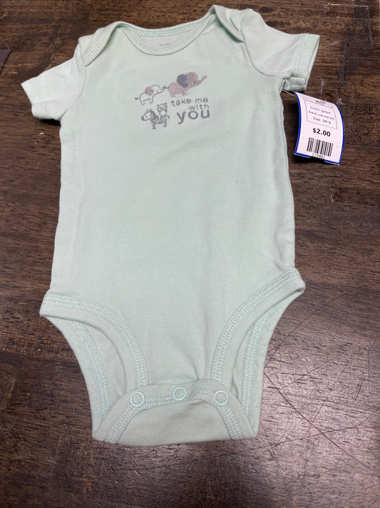 green just one you Take Me With You Onesie, 3M B