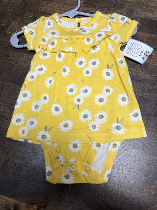 yellow Child of Mine One piece outfit, NB G
