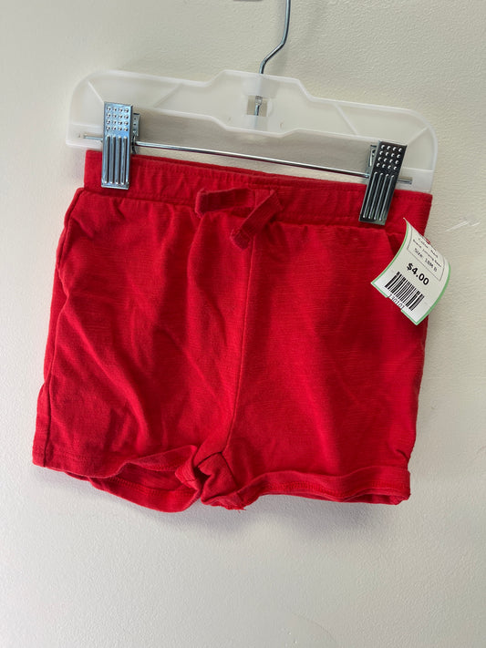 Red Jumping Bean Shorts, 18M B