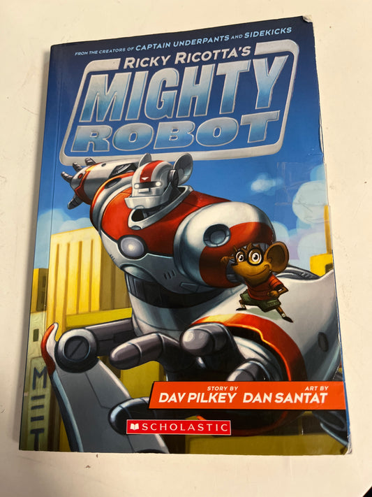 Ricky Ricottas Mighty Robot Book