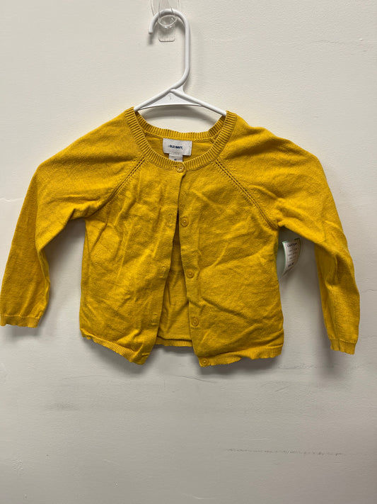 Yellow Old Navy Cardigan, 4T G