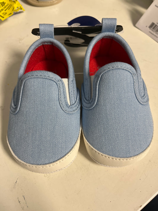 blue Carters Crib shoes  3-6m, 3M B