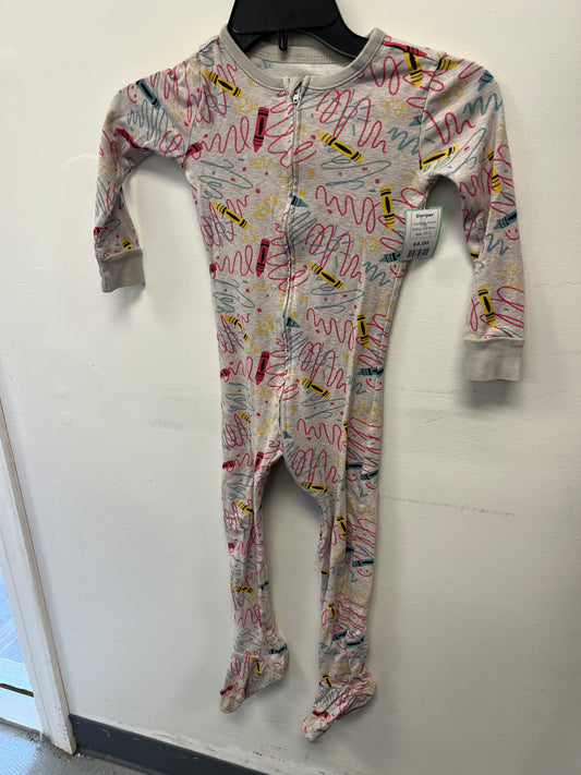 Grey Crayon Old Navy Sleeper, 4T G