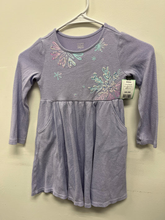 Purple Jumping Bean Dress, 4T G