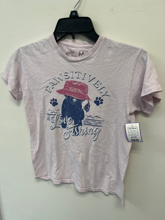 pink Bass Pro Shops Pig Tshirt, 10 G