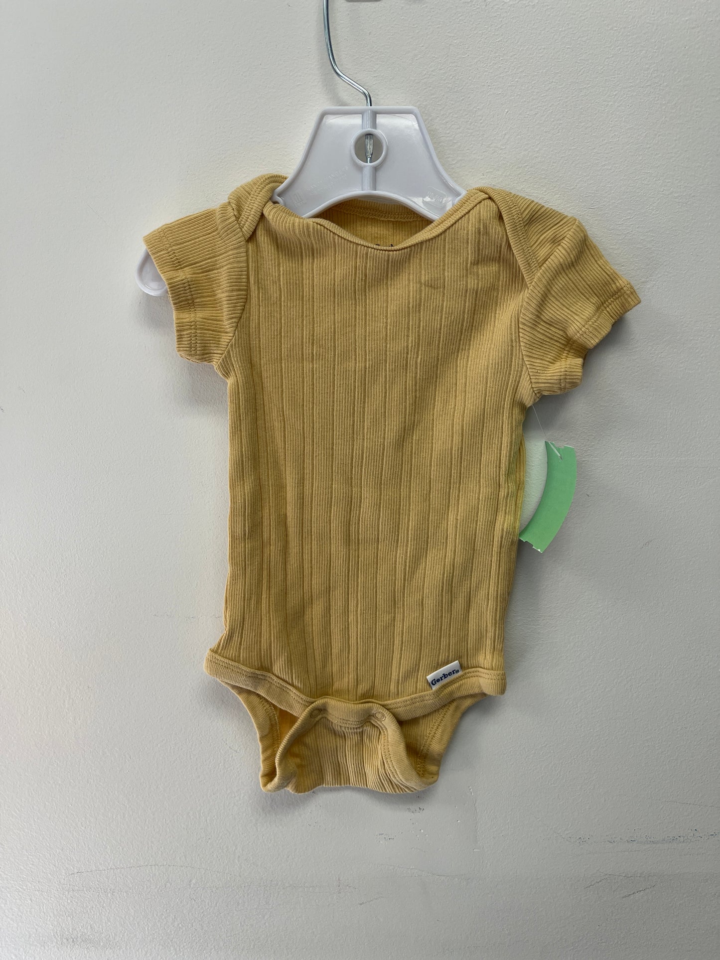 Yellow Gerber Onesie, NB B