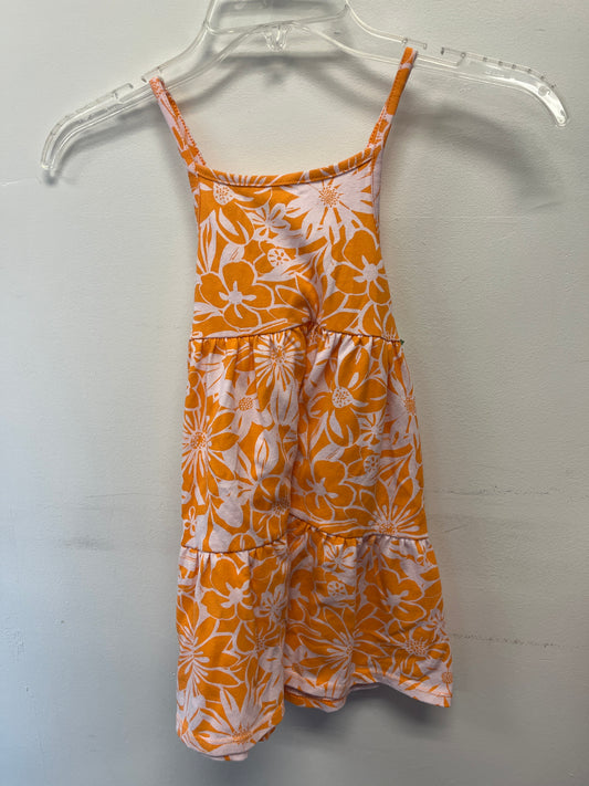 Blue/Colorful Flowers Tea Dress, 6 G