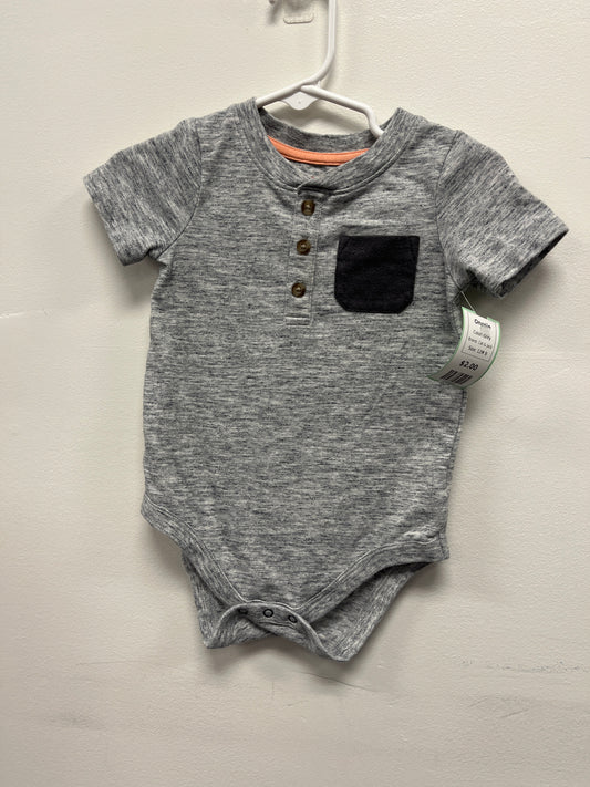 Grey Cat & Jack Onesie, 12M B