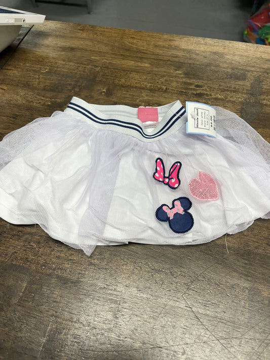white Disney Minnie Skort, 2T G