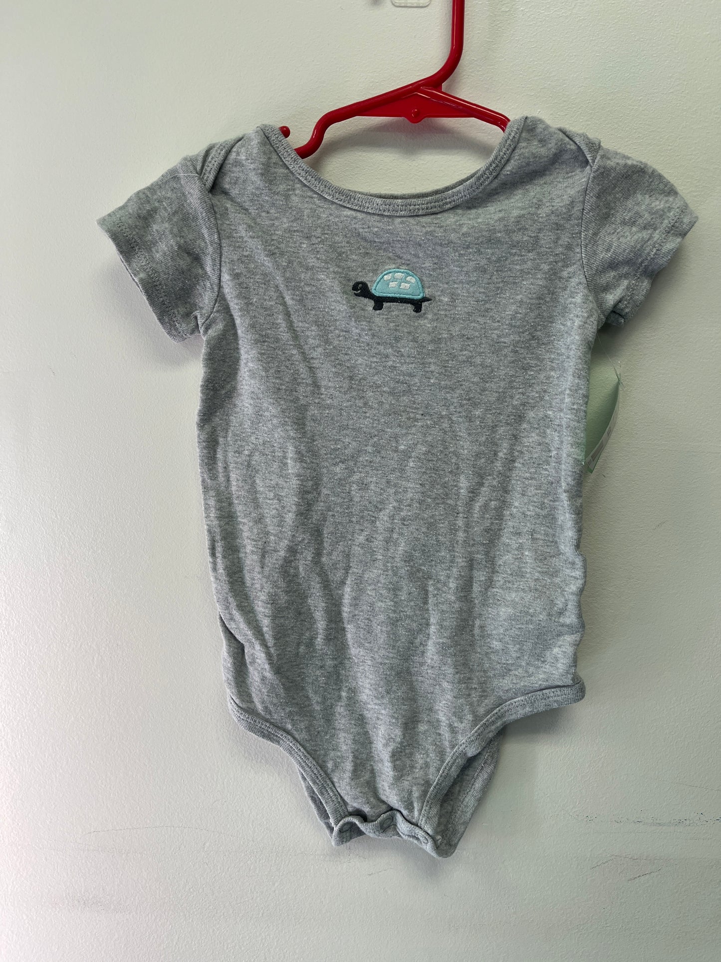 Grey Carters Turtle onesie, 12M B