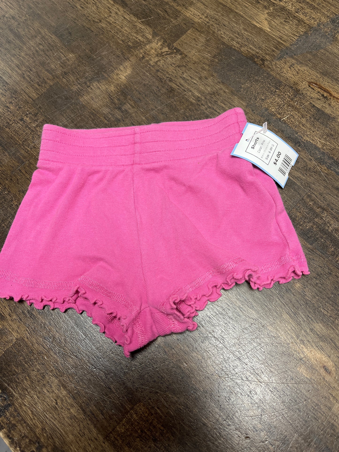 Pink Childrens Place Shorts, 6-9M G