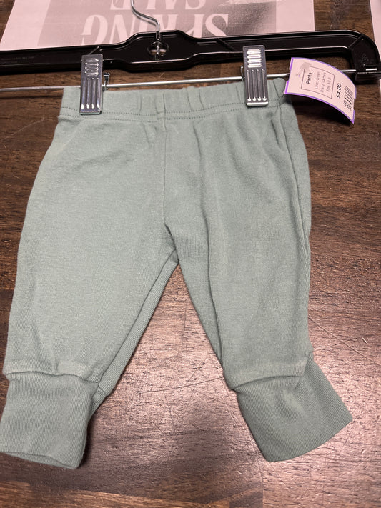 Green Carters Pants, NB B