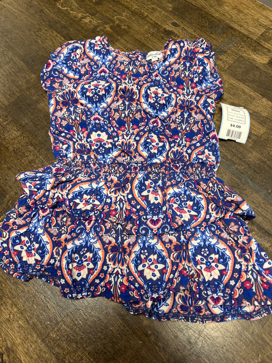 Navy/Orange Splendid Dress, 12/18M G