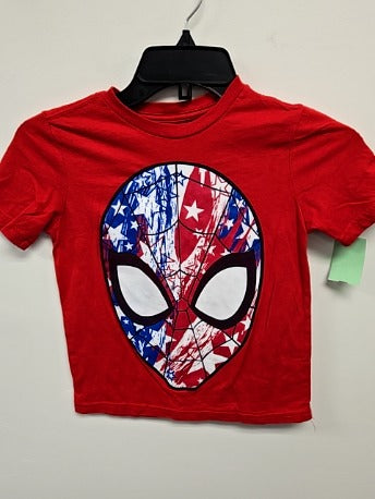 Red Spiderman Marvel Shirt, 4T B