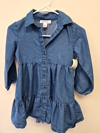 Blue Japna Girls Dress, 8 G