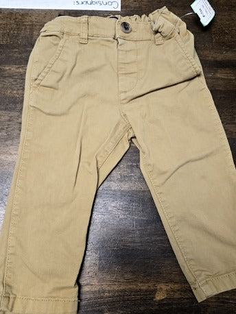 Tan Childrens Place Pants, 12M B