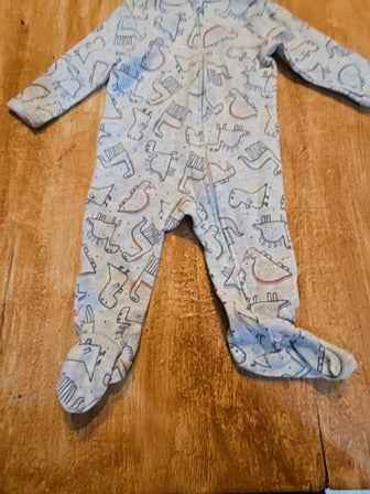 Grey Emporio Baby Animal sleeper, NB B