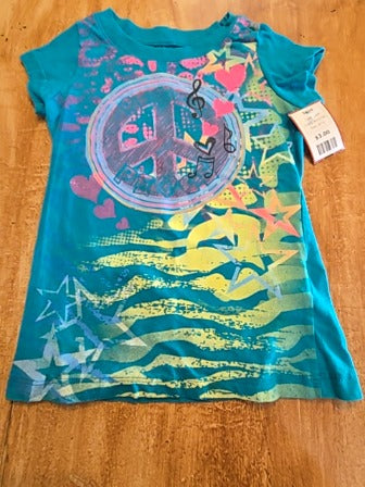 Blue Route 66 Shirt, 4T G