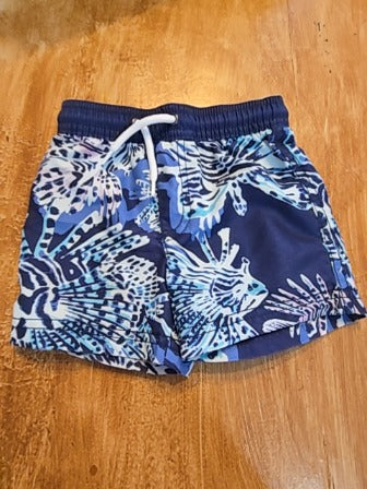 Blue Lila & Jack 2 piece swim set, 12M B