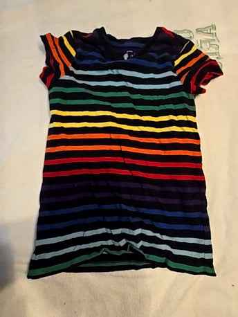 Rainbow Primary Shirt, 8 G