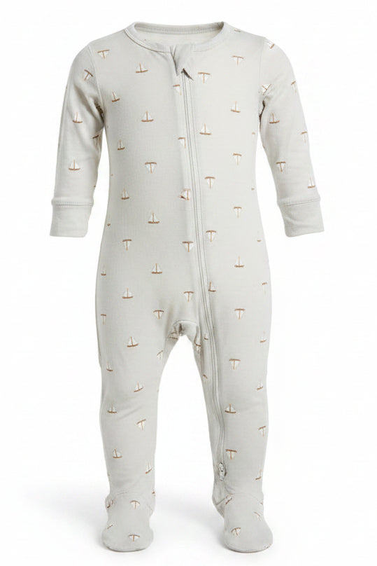 Blue with sailboats Carters Sleeper, 9M B