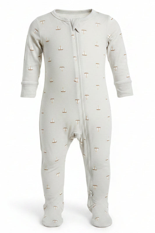 Blue with sailboats Carters Sleeper, 9M B