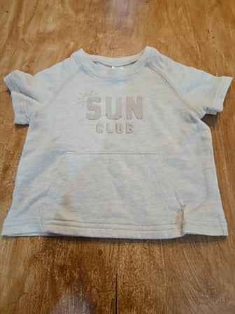 Cream Carters Sun club Shirt with pockets, 18M B